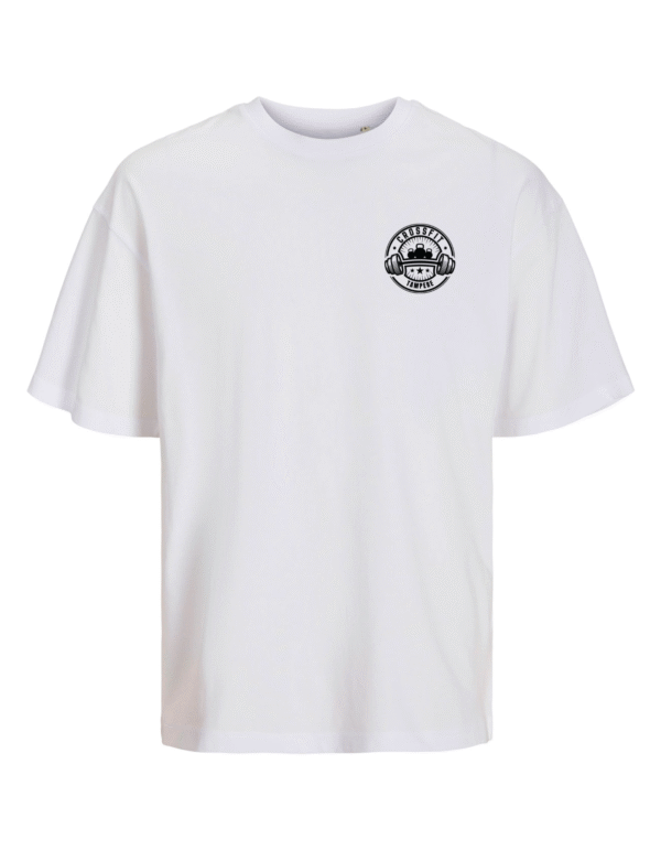 Ovesized T-shirt "Showed Up, 6:30" - Image 4